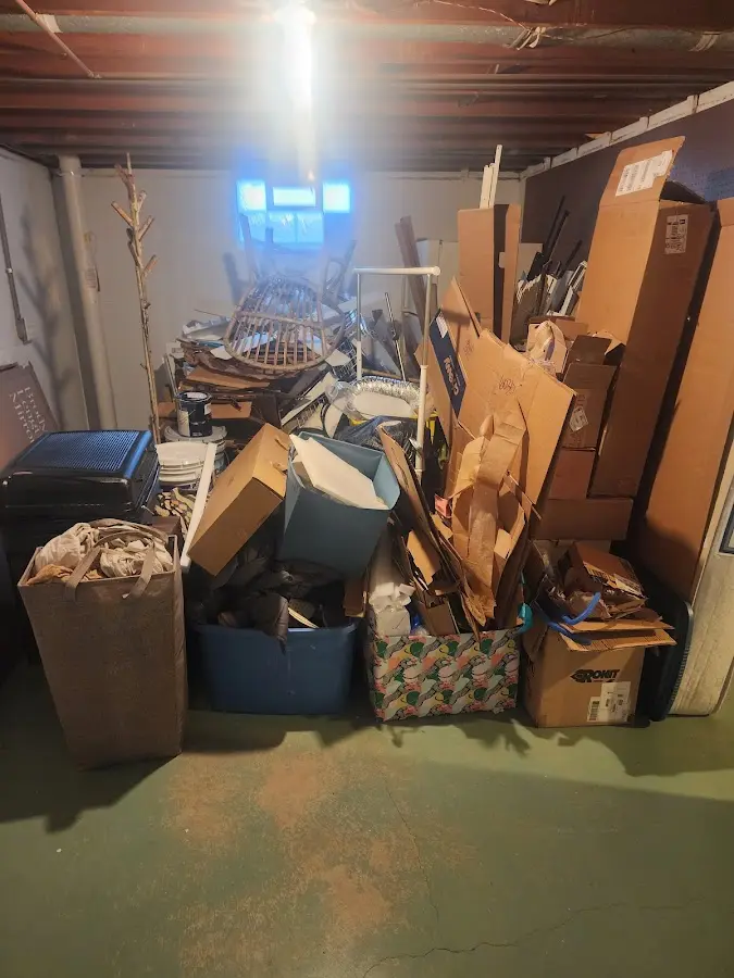 Roll-off dumpster container at job site for Concrete Dumpster Rental in Estacada